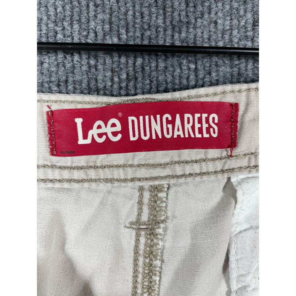 Lee Dungarees Cargo Shorts Men's 38 Beige Flat Front Utility Outdoor Camp - Picture 7 of 10